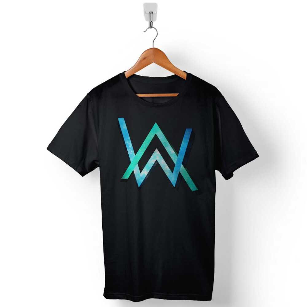 Alan Walker Logo Baskılı Tişört Unisex