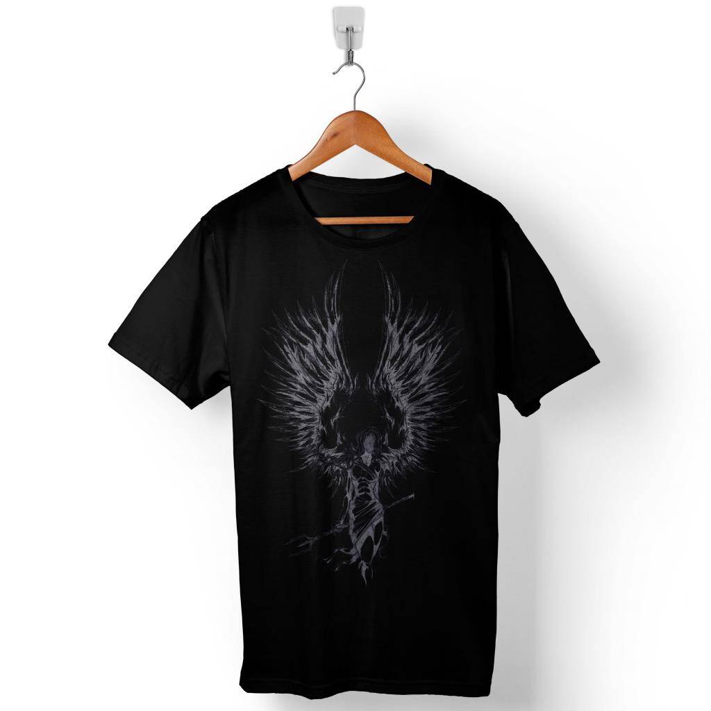Anka Kuşu Siluet Zümrüdü Anka Grunge Baskılı Tişört Unisex