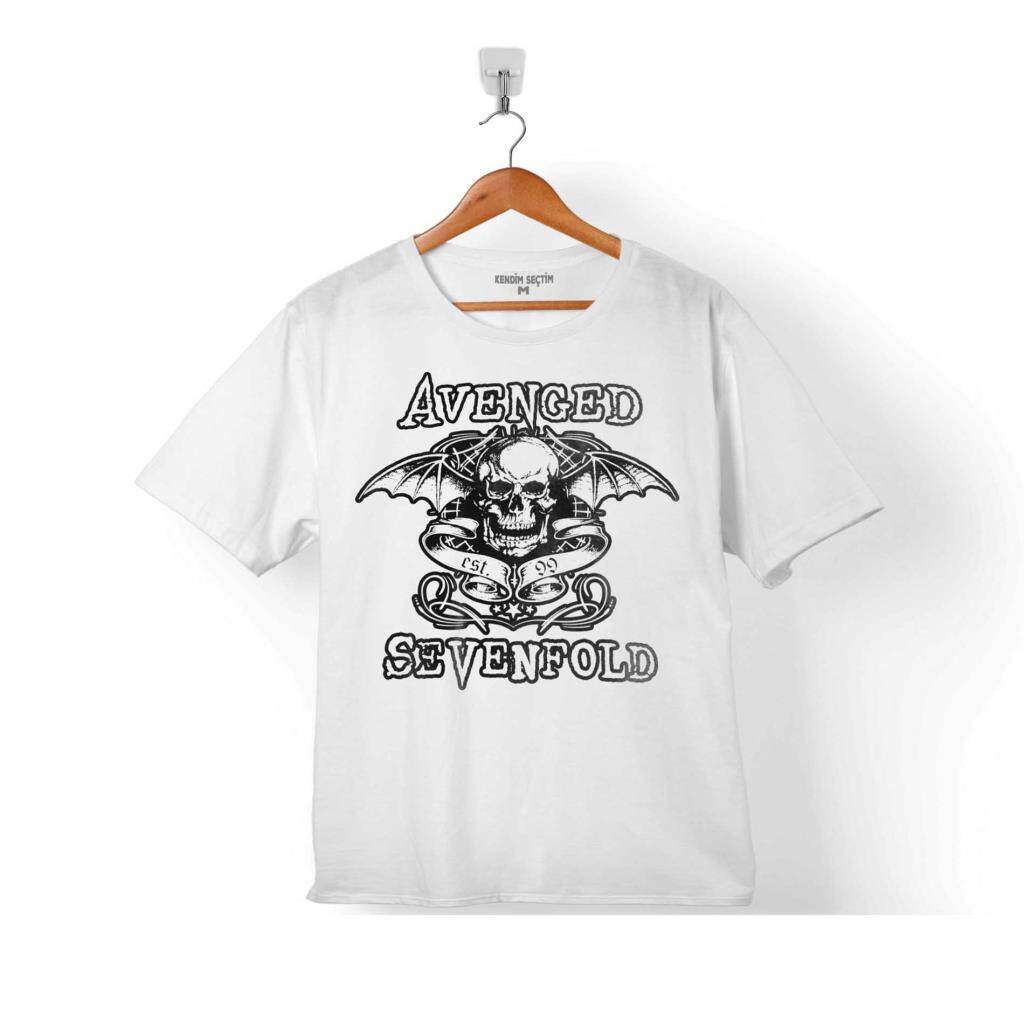 AVENGED SEVENFOLD 7AX MATT SHADOWS METAL ROCK ÇOCUK TİŞÖRT - 1