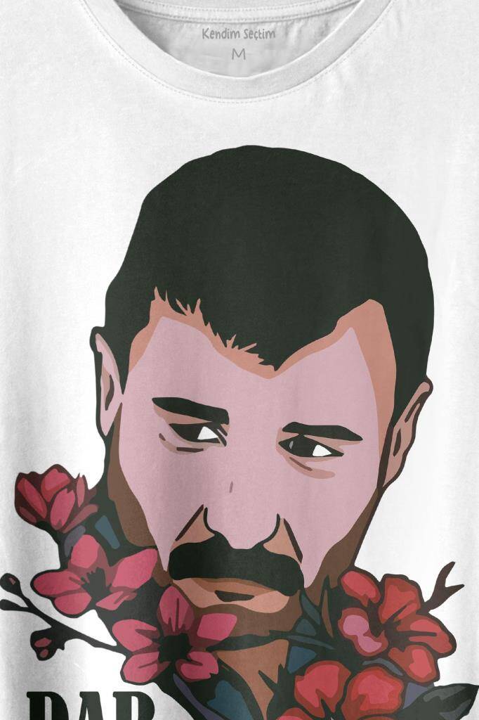 Azer Bülbül Dardayım Arabesk Baskılı Tişört Unisex T-shirt - 2
