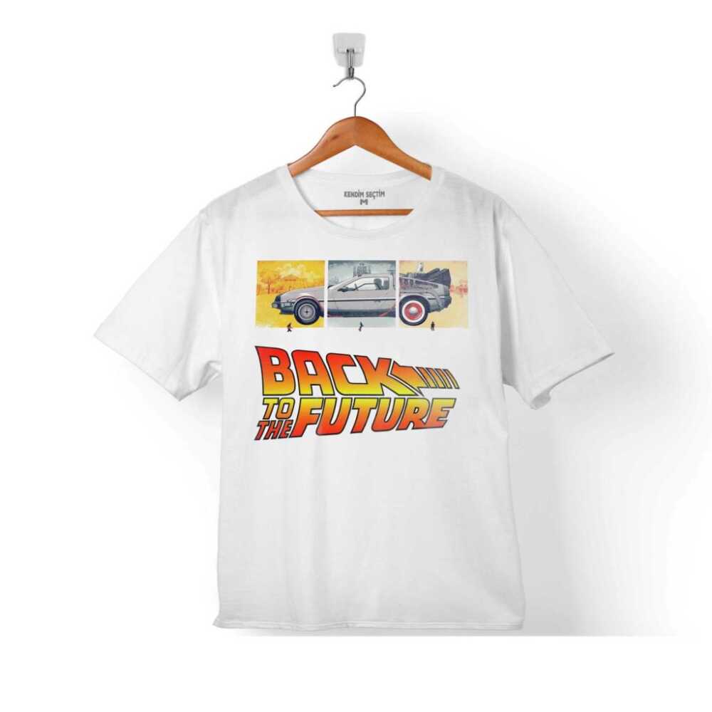 Back To The Future Geleceğe Dönüş Logo Çocuk Tişört