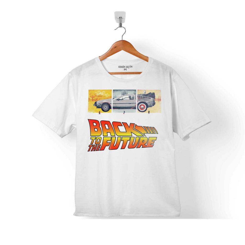 Back To The Future Geleceğe Dönüş Logo Çocuk Tişört