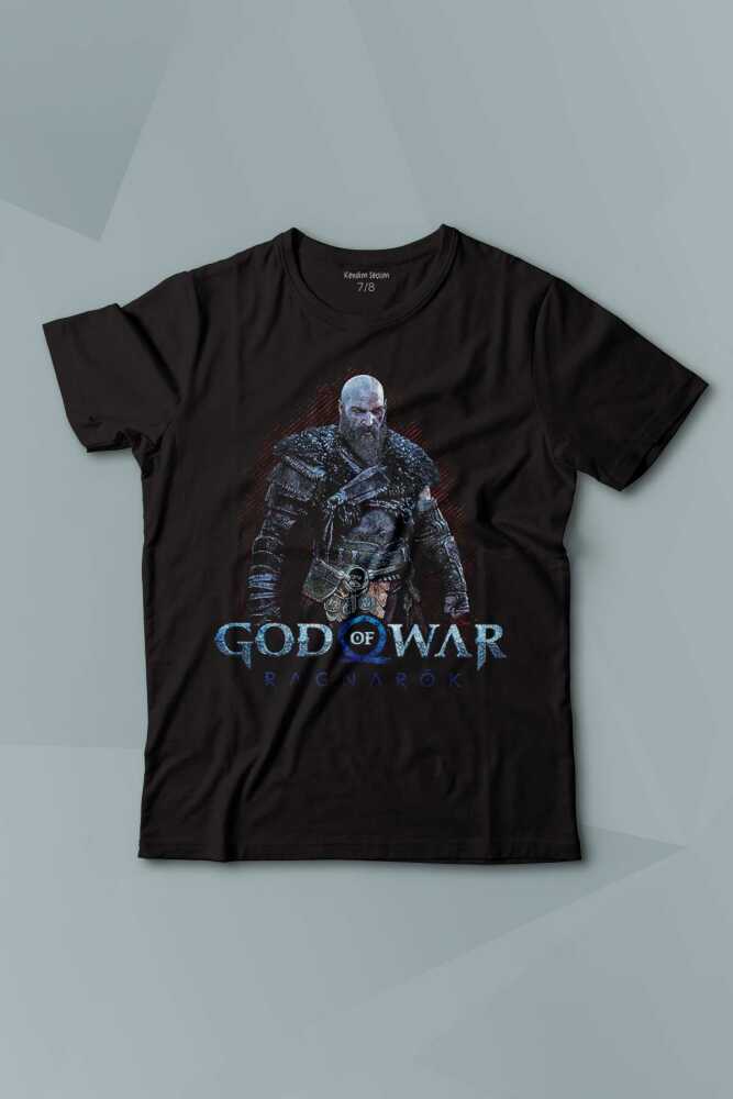 God of War Ragnarok Gamer Oyun Baskılı Erkek Çocuk Tişört