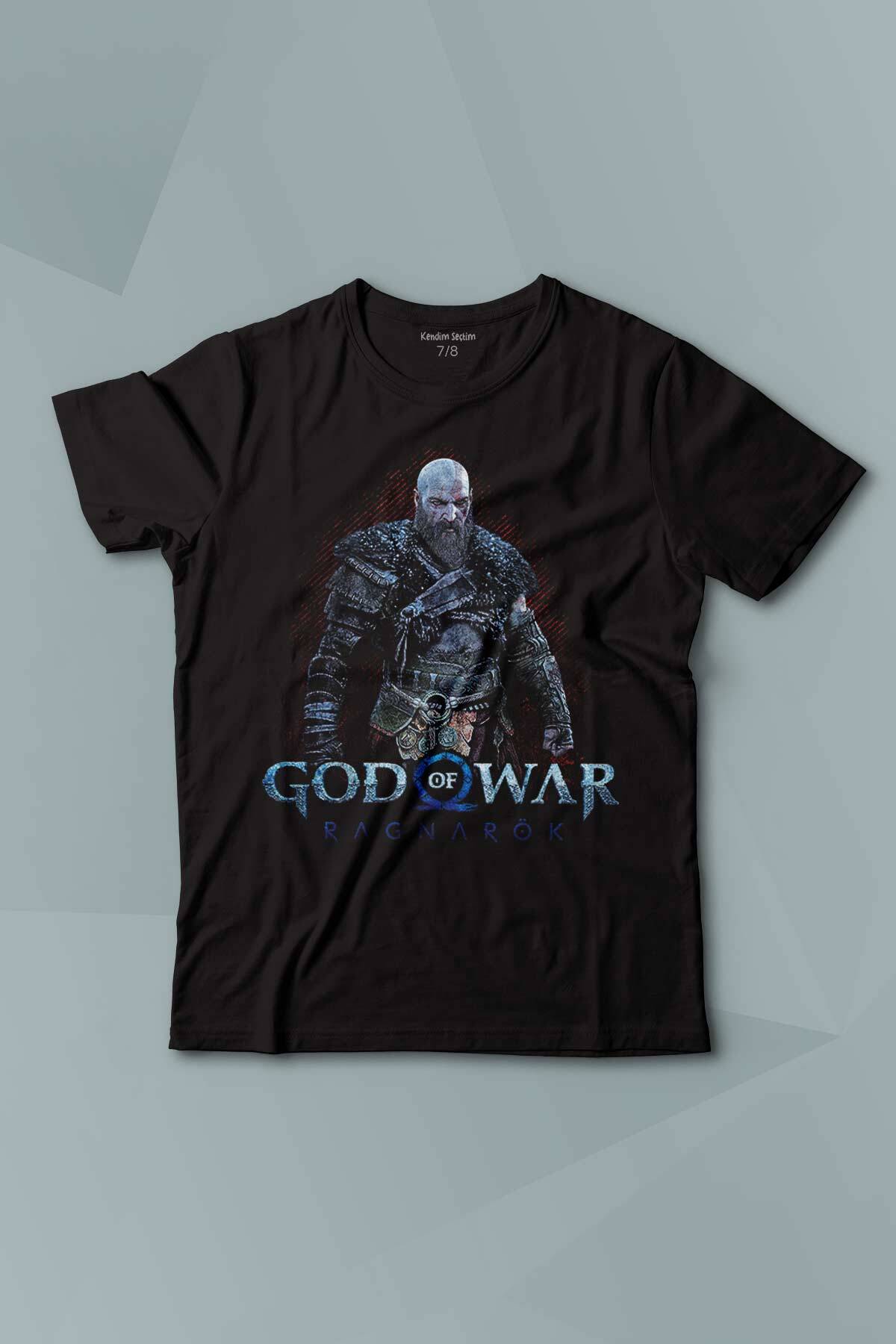 God of War Ragnarok Gamer Oyun Baskılı Erkek Çocuk Tişört