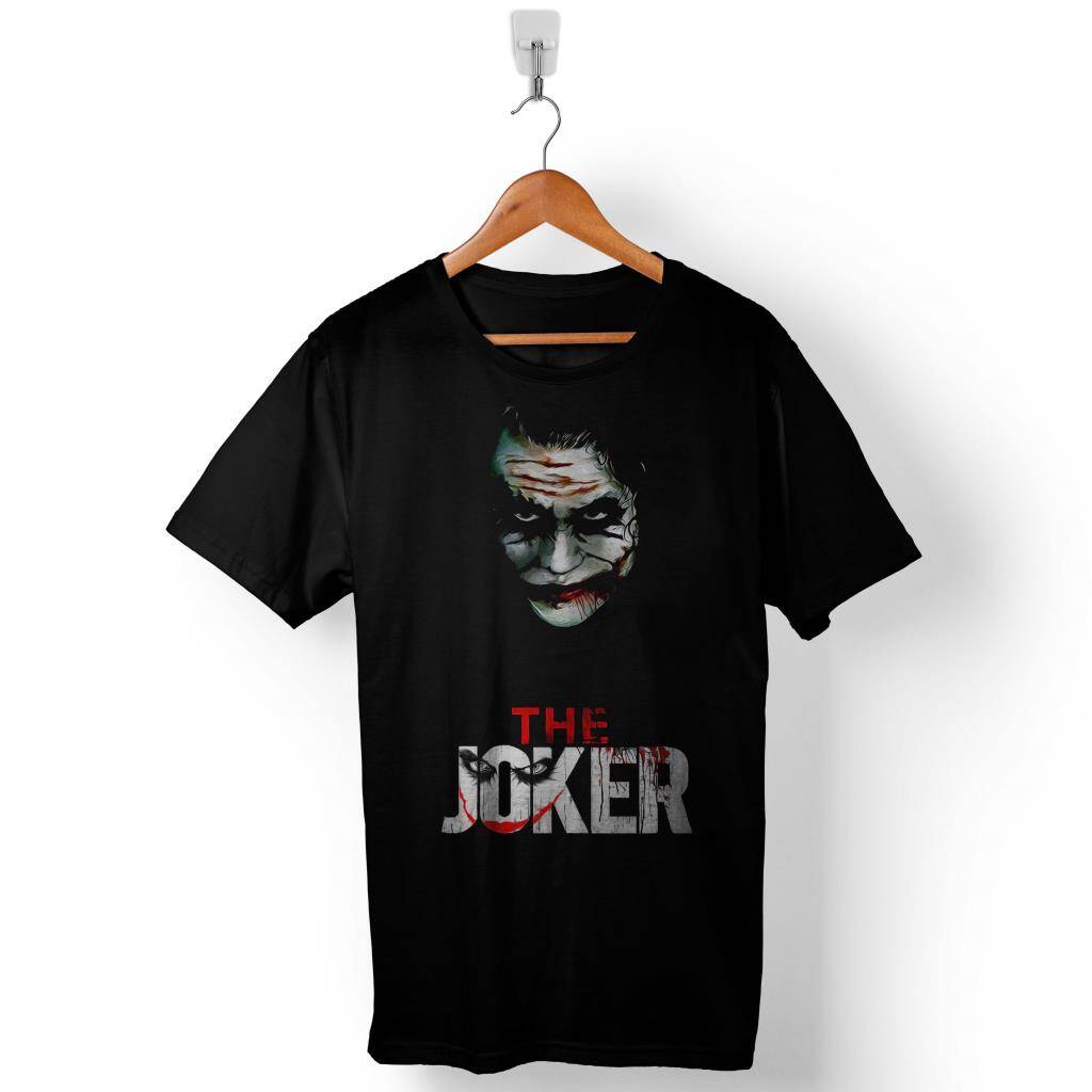 Batman Joker Dark Knight Kara Şövalye Baskılı Tişört Unisex