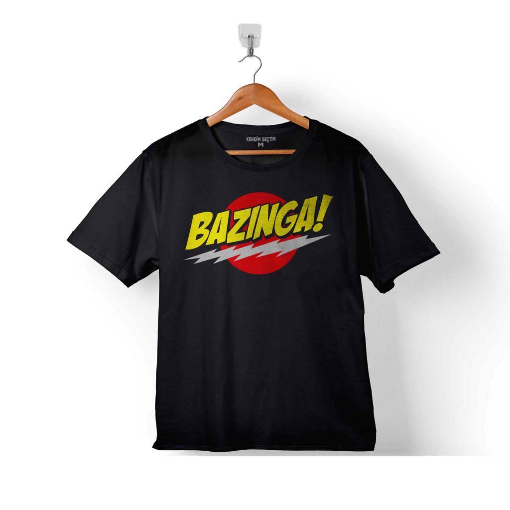 Bazinga Şaka Sheldon Cooper The Big Bang Theory Çocuk Tişört