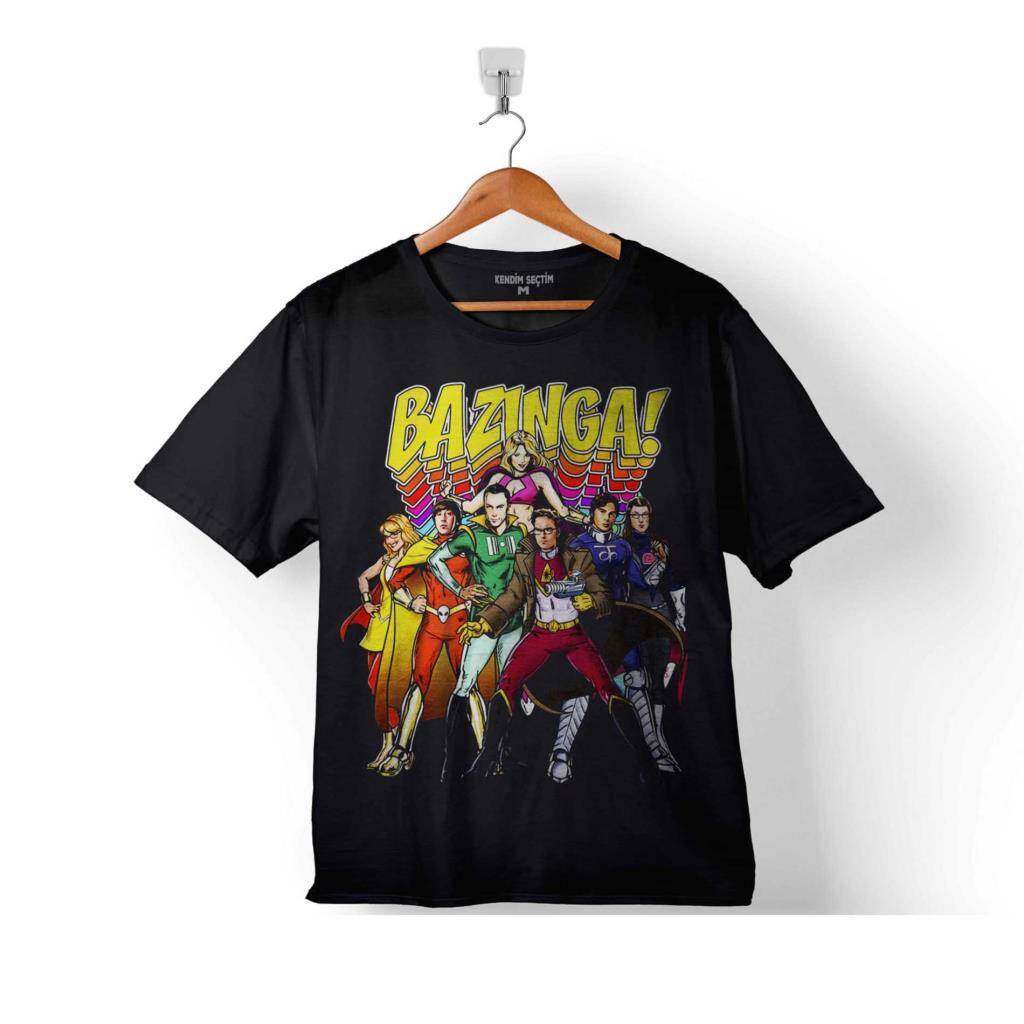 Bazinga Şaka The Big Bang Theory Sheldon Cooper Çocuk Tişört