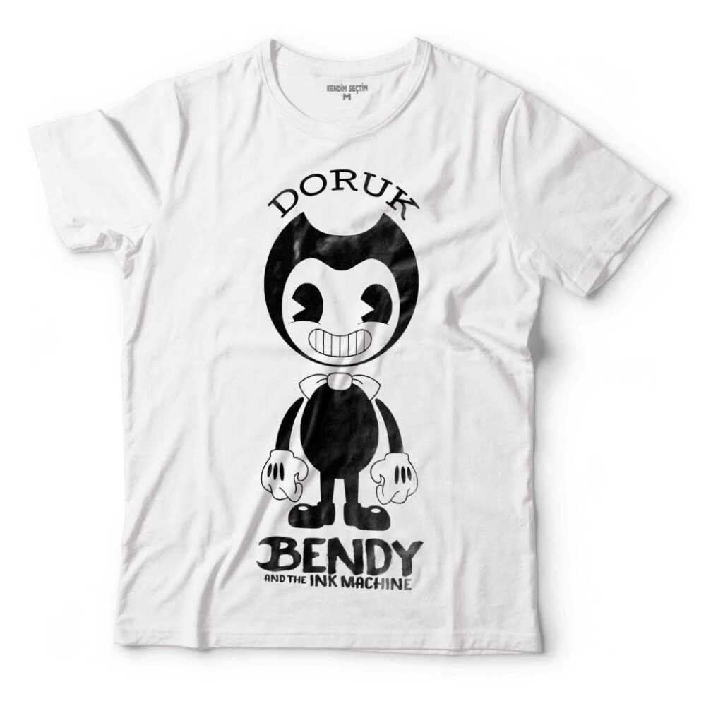  BENDY AND THE INK MACHINE KİŞİYE ÖZEL İSİMLİ ÇOCUK TİŞÖRT