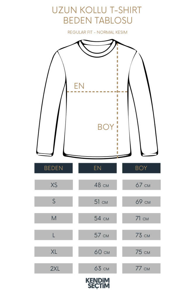 Beyaz Basic Uzun Kollu Unisex Tişört - 2