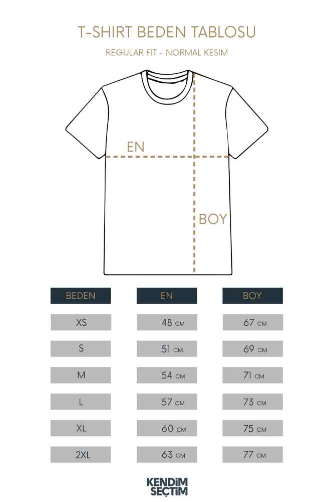 Bozkurt Türk Bayrağı Göktürkçe Yazılı Ay Yıldız Siyah Unisex Regular Fit Tişört - 3