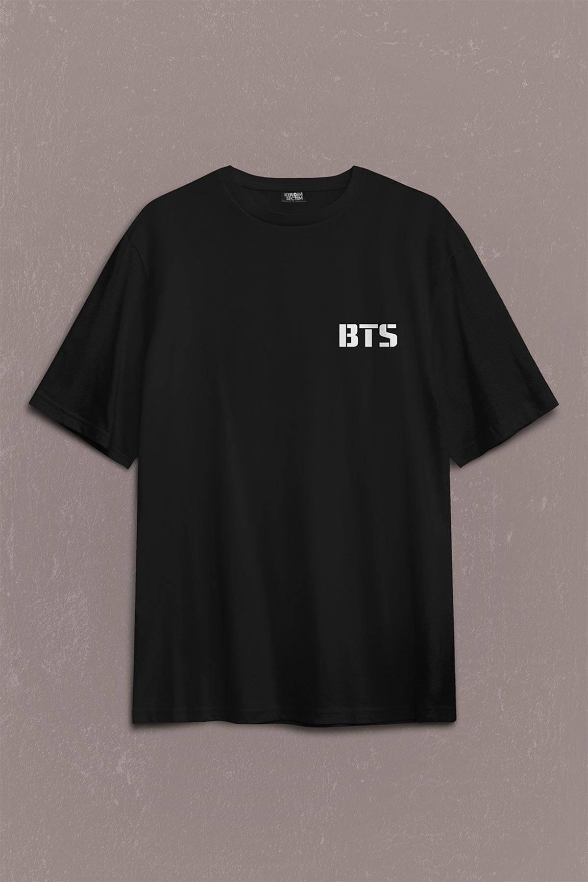 Bts Bangtan Boys Jimin 1995 95 J-Hope 94 1994 Sırt Ön Baskılı Oversize Tişört Unisex
