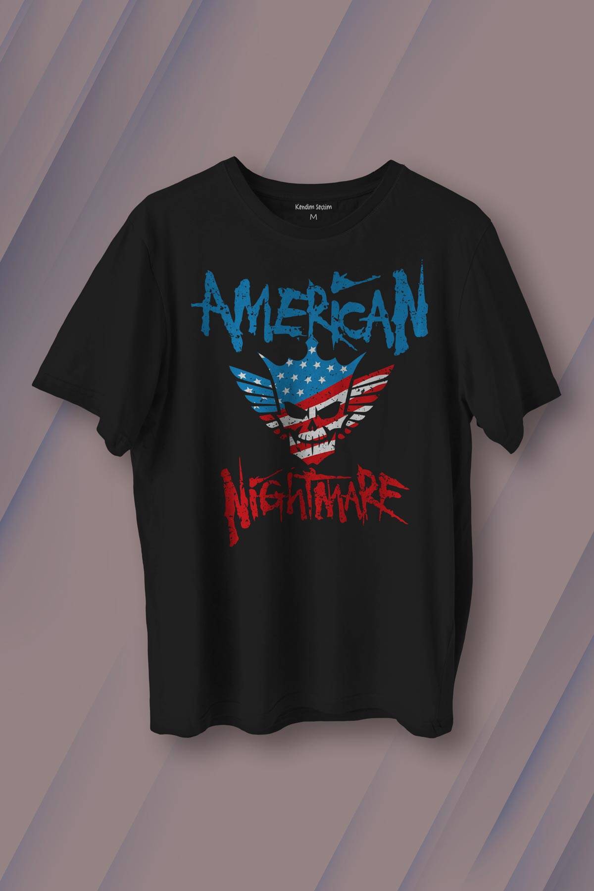 Cody Rhodes Nightmare Family Wwe Amerikan Güreşi Gym Body Kanatlı Logo Baskılı Tişört Unisex