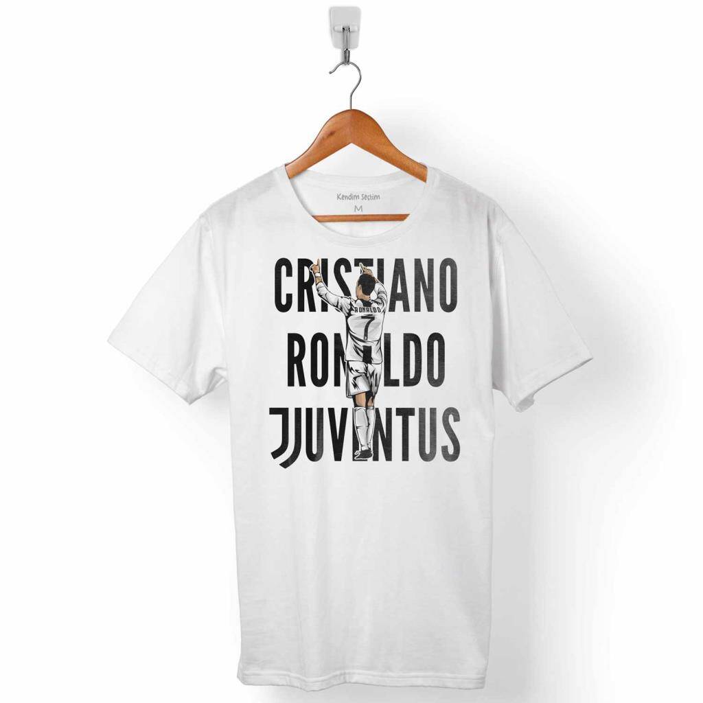 Cristiano Ronaldo CR7 Air Juventus Erkek Tişört