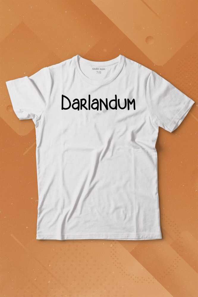 Darlandum Darlandım Dar Lan Dum Karadeniz Trabzon Baskılı Çocuk Tişört