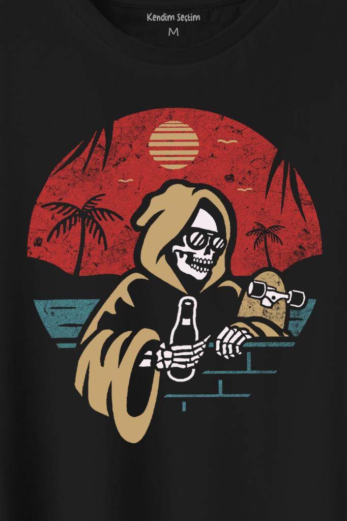 Don't Kill My Vibe Funny Eğlenceli Baskılı Tişört Unisex (1)