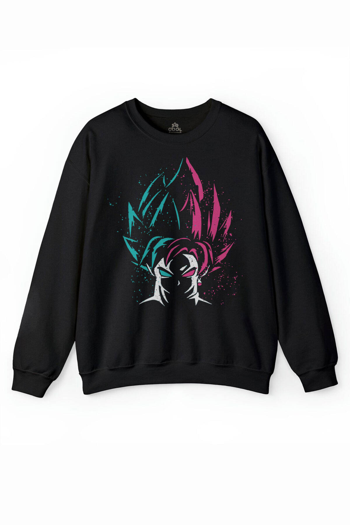 Dragon Ball Z Son Goku Baskılı Sweatshirt