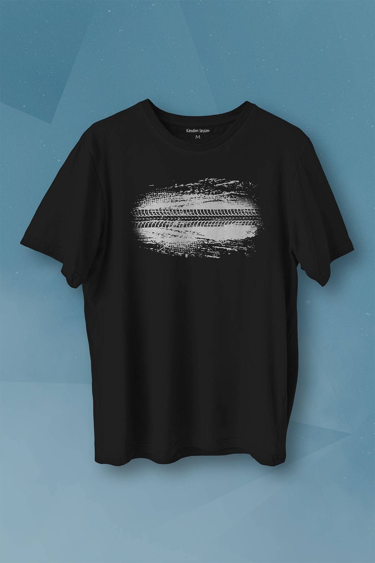 Eat Sleep Drift Repeat Race Drive Siyah Baskılı Tişört Unisex