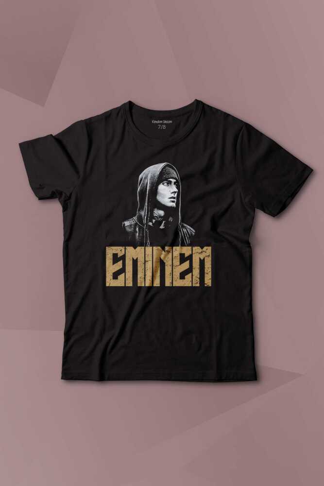 Eminem Rap Hiphop 8 Mile Shady Baskılı Çocuk Tişört Kısa Kollu