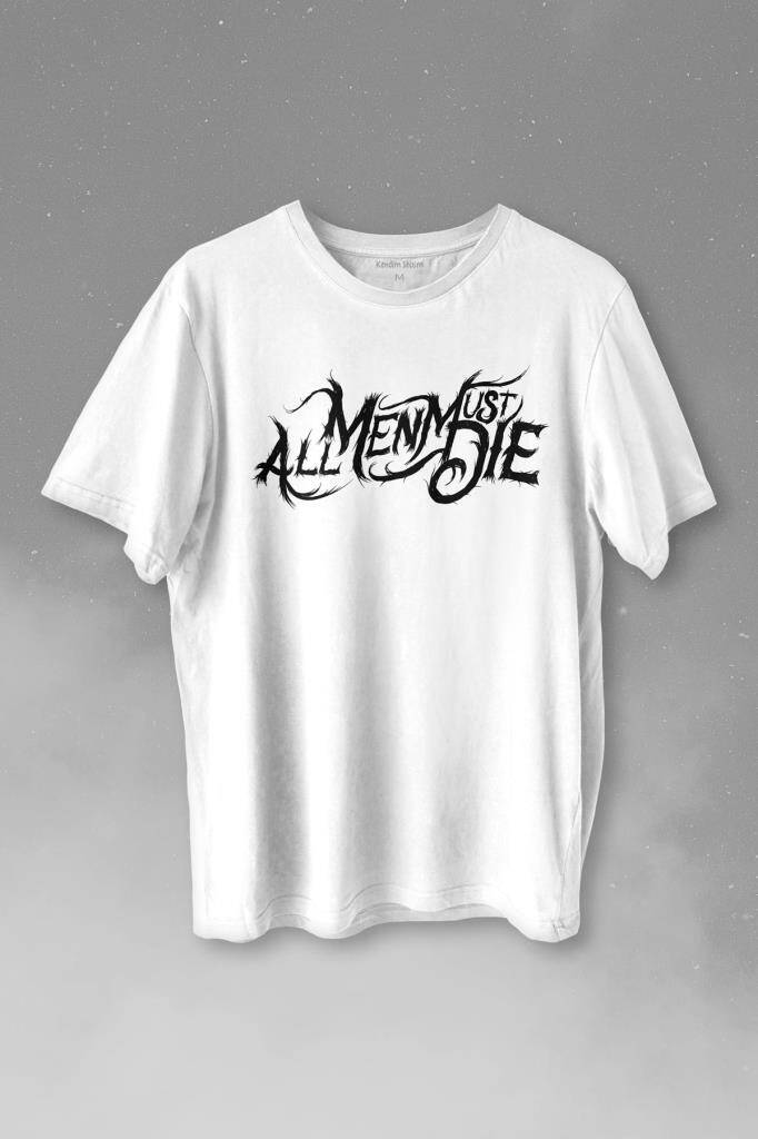 All Men Must Die Game Of Thrones Baskılı Beyaz Tişört Unisex
