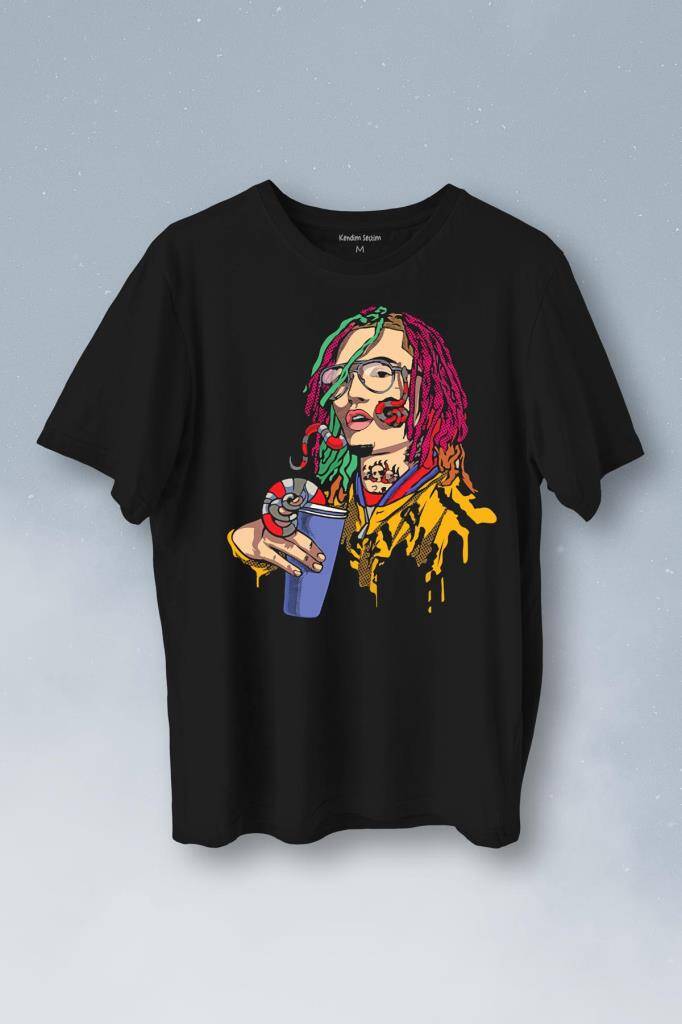 Gang Amerika Rap Hip Hop Sokak Baskılı Tişört Unisex