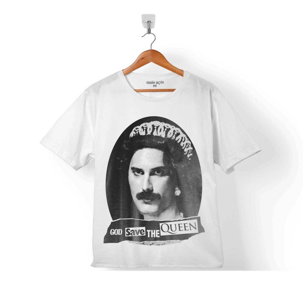 GOD SAVE THE QUEEN FREDDIE MERCURY ÇOCUK TİŞÖRT - 1