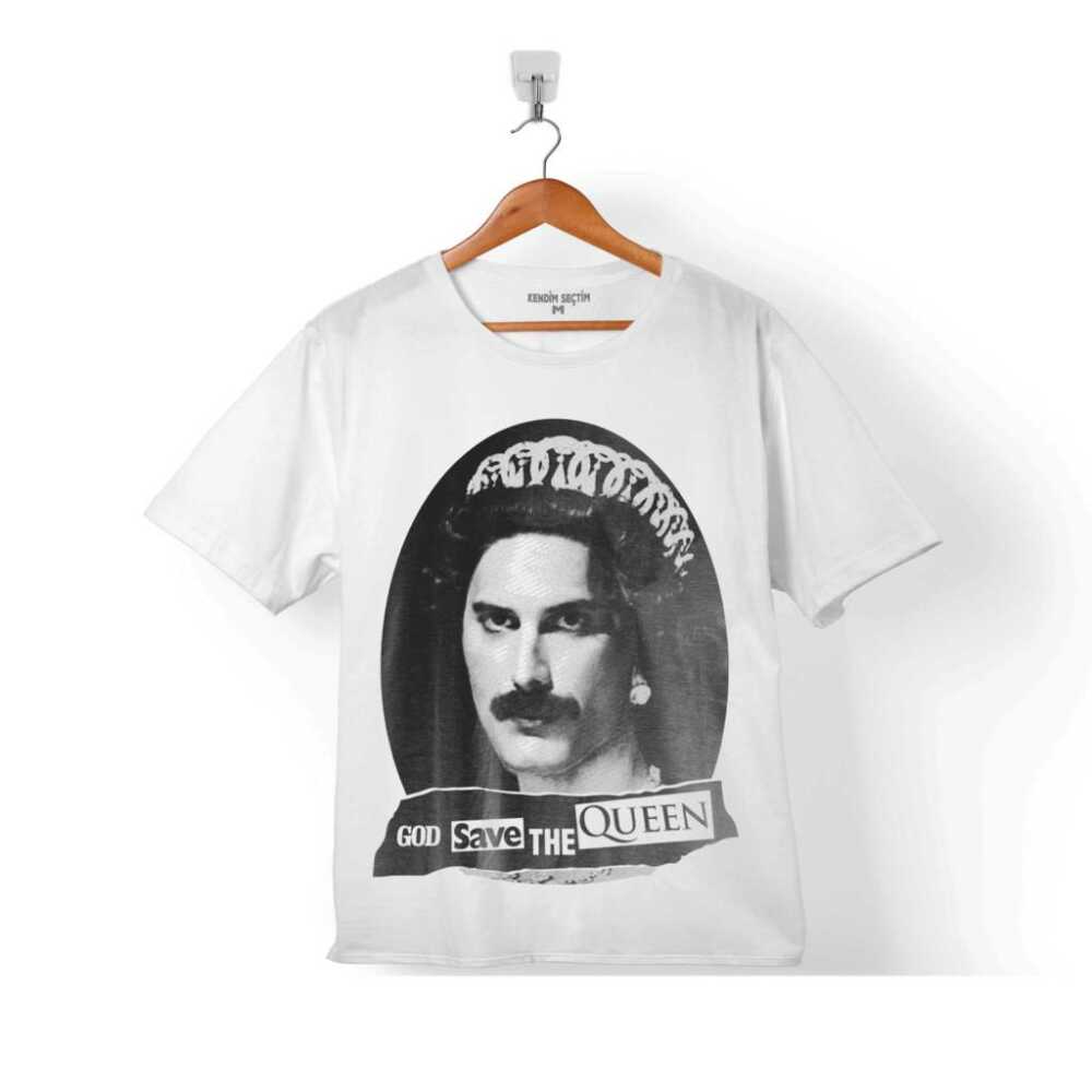 God Save The Queen Freddie Mercury Çocuk Tişört