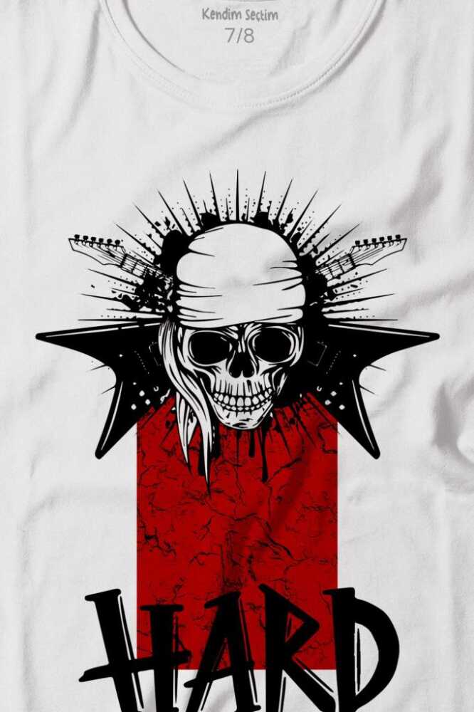 Hard Rock Music Old 90'S Baskılı Tişört Çocuk T-shirt (1)