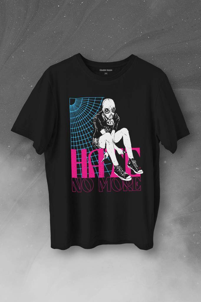 Hate No More 2K 22 Acid Street Culture Urban Baskılı Tişört Unisex