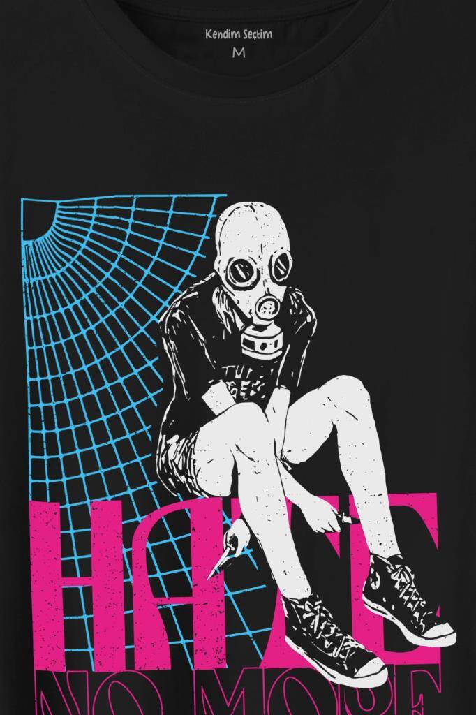 Hate No More 2K 22 Acid Street Culture Urban Baskılı Tişört Unisex (1)