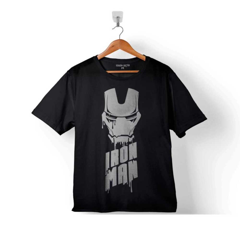 Iron Man Head Skull Kafa Demir Adam Çocuk Tişört
