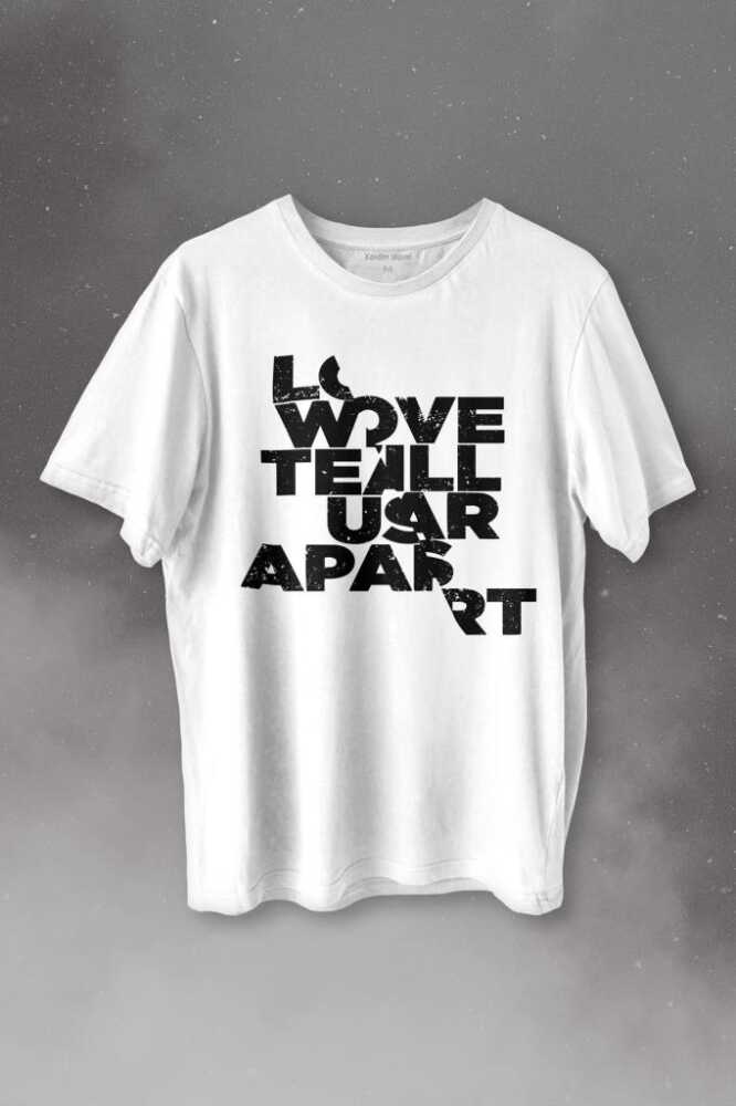 Joy Division Love Will Tear Us Ian Curtıs Baskılı Tişört Unisex T-shirt