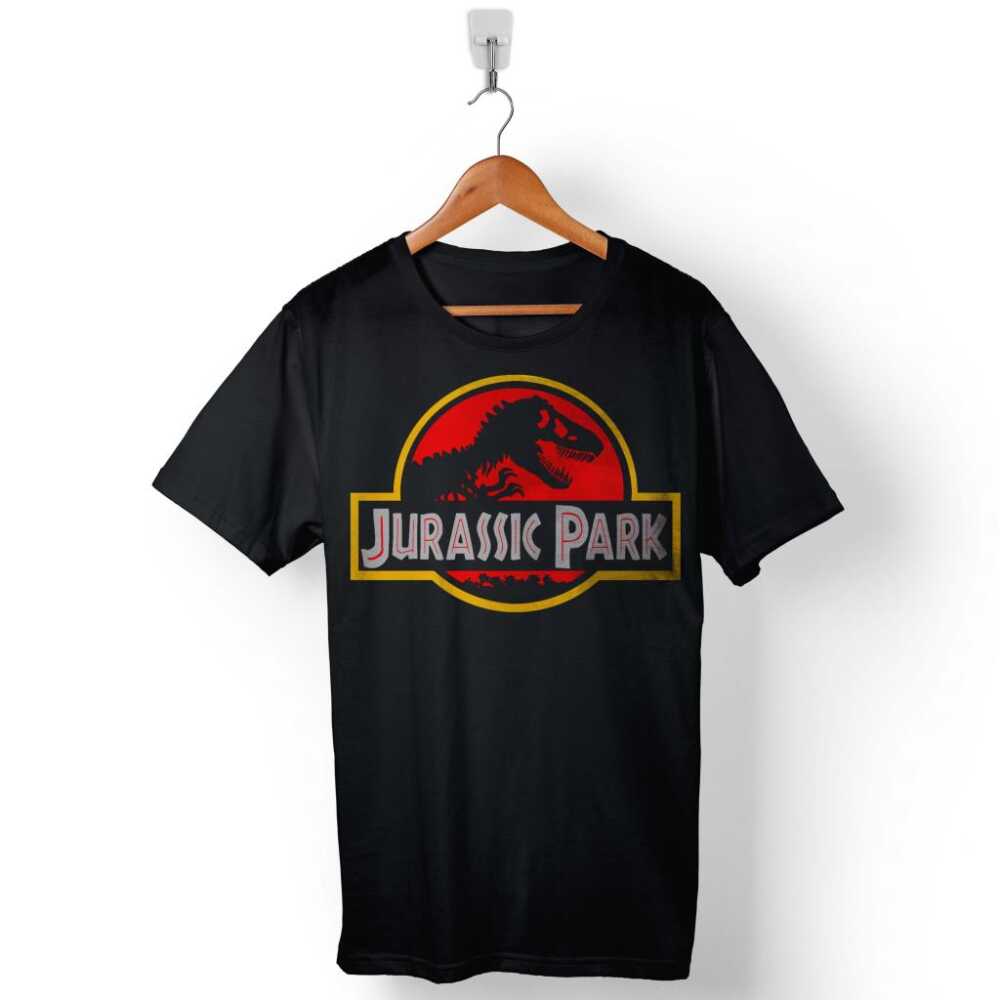 Jurassic Park Dinozor Baskılı Tişört Unisex