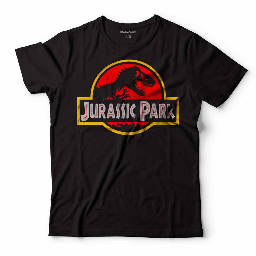 Jurassic Park Dinozor Çocuk Tişört Siyah