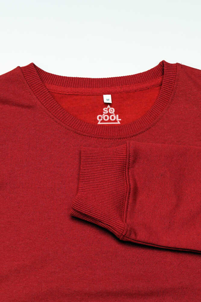 Kırımızı Sweatshirt Sons Of Anarchy Redwood Anarşi Motorsiklet Motor Baskılı Sweat (1)