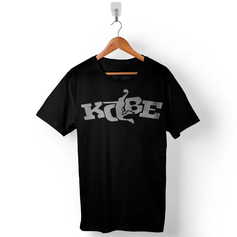Kobe Bryant Basketbolcu Logo Black Mamba Nba Basketball Baskılı Tişört Unisex