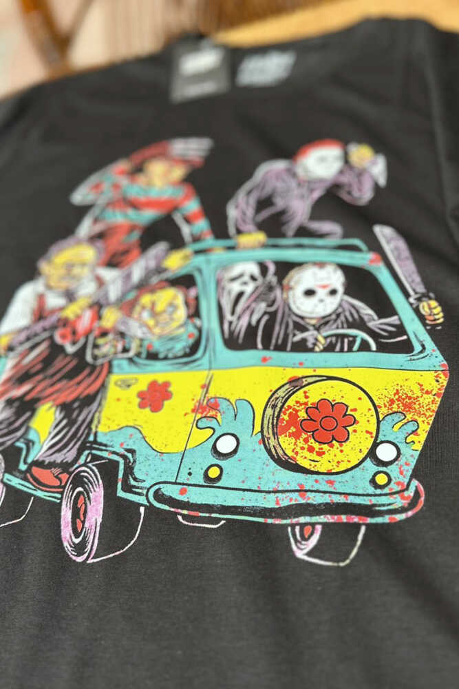 Korku Filmi Halloween Chucky Freddy Cadılar Movie Film Sinema Baskılı Tişört Unisex - 4