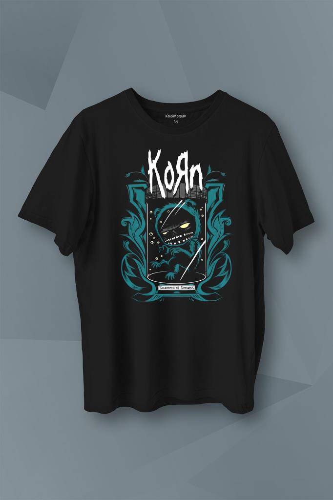 Korn Souvonir Of Sadness Metal Rock Baskılı Tişört Unisex T-Shirt