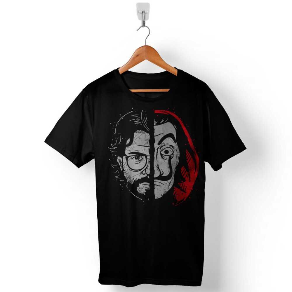 La Casa De Papel Dali Maske Mask Baskılı Tişört Unisex