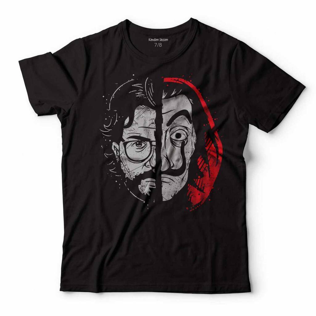 LA CASA DE PAPEL DALI MASKE MASK ÇOCUK TİŞÖRT - 1