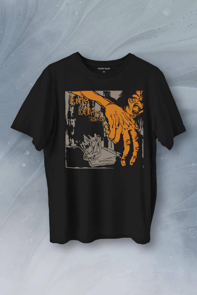 Little Brothers Baskılı Tişört Unisex