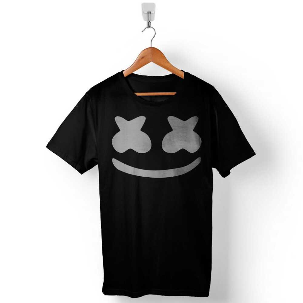 Marshmello Dj Christopher Comstock Baskılı Tişört Unisex