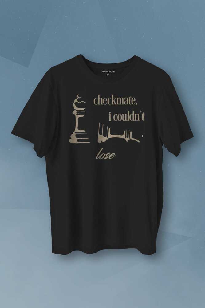 Mastermind Taylor Swift Midnights Şarkı 1989 Baskılı Siyah T-shirt Unisex Tişört