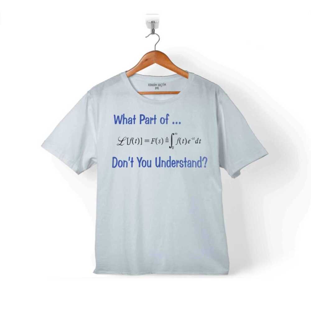 Matematik Denklem What Part Of Don't You Çocuk Tişört