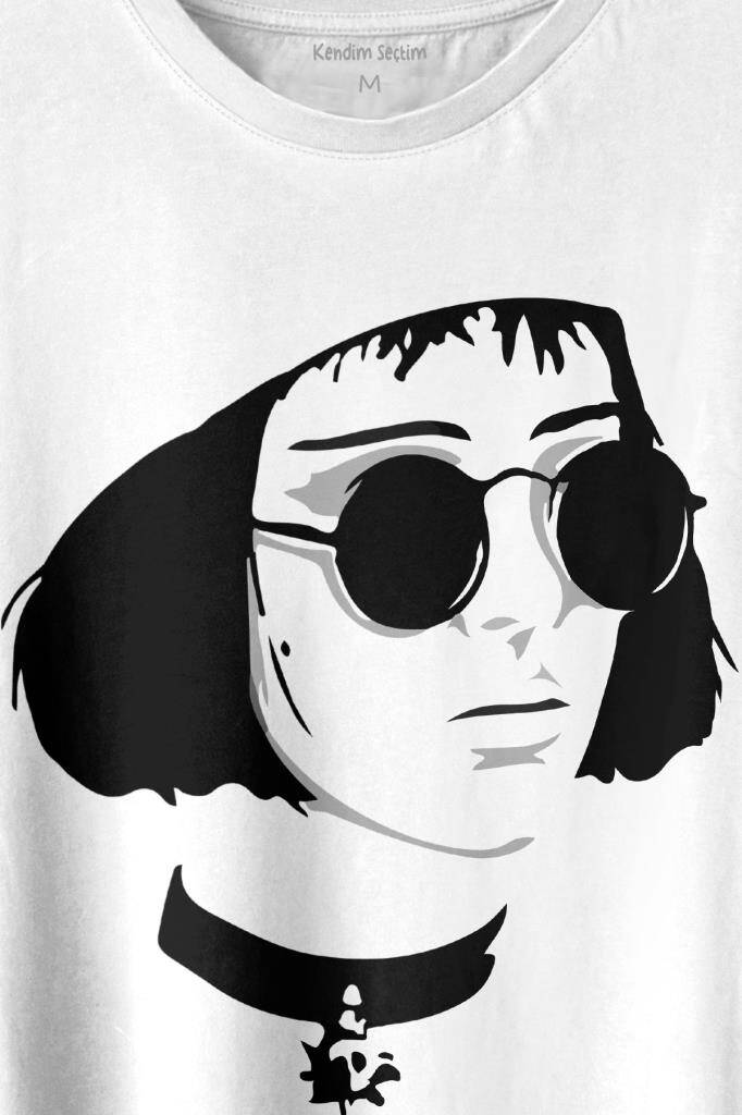 Mathilda Leon Sevginin Gücü Leon The Professional Film Baskılı Tişört Unisex T-shirt (1)