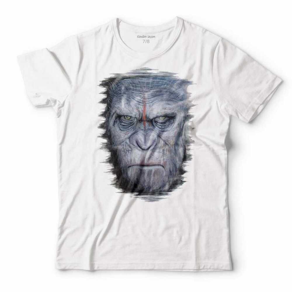 Maymunlar Cehennemi Caesar Evrim Evolution Maymun War Planet Apes Çocuk Tişört