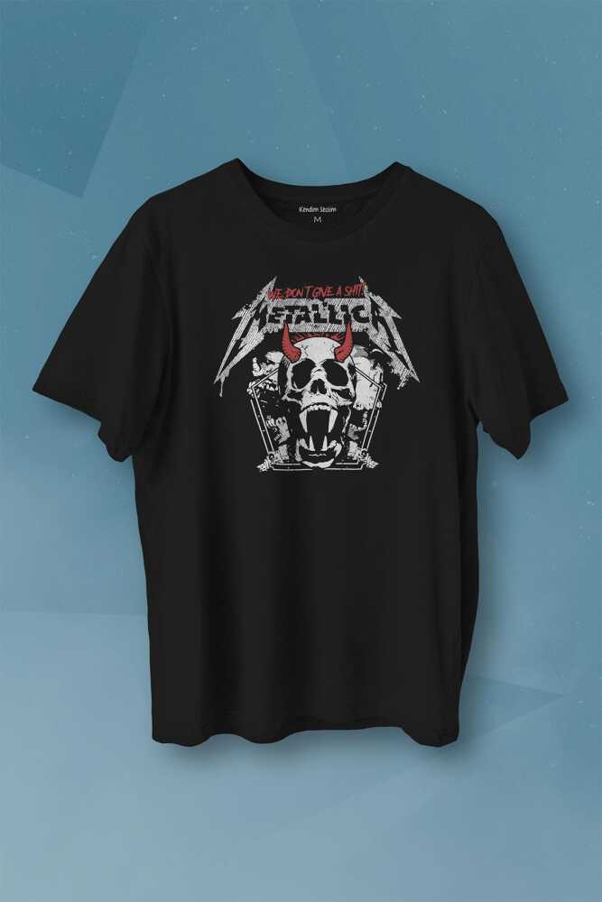 Metallica Baskılı Tişört Unisex