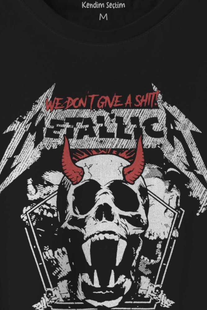 Metallica Baskılı Tişört Unisex (1)
