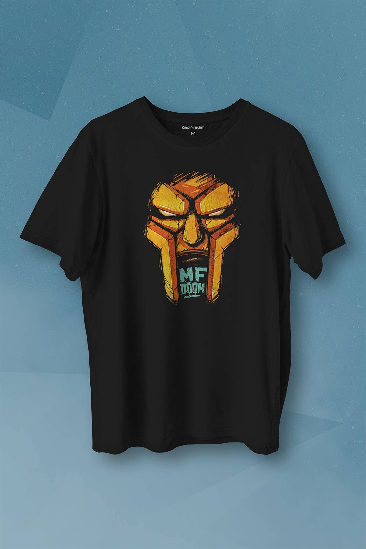Mf Doom Hip Hop Doomsday J Dilla Rap Baskılı Tişört Unisex