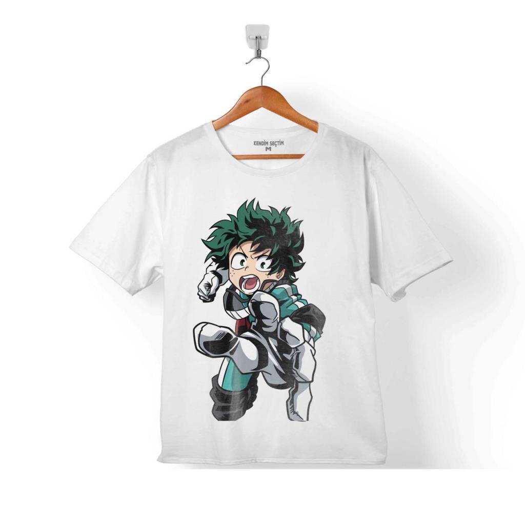 Midoriya Izuku Boku No Hero Academia Çocuk Tişört