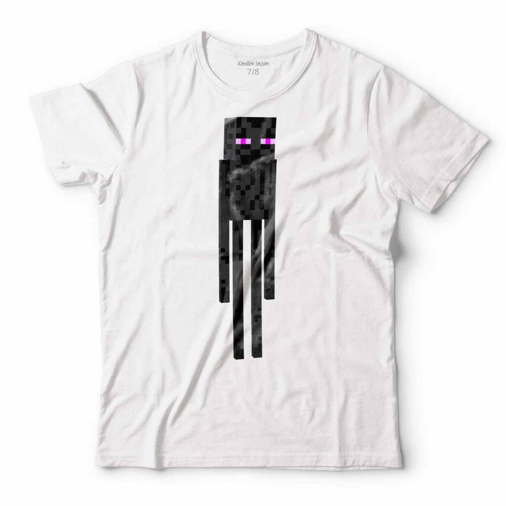 Minecraft Enderman Ender Man Çocuk Tişört